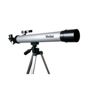 Telescópio Refrator 60x / 120x, Distância Focal 600 mm, Localizador 3x e Tripé