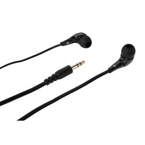 Fone de ouvido tipo earphone com plugs isolantes de ruído em gel para iPod, iPhone e MP3