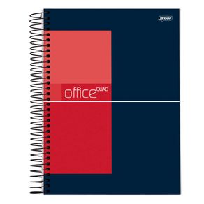 Caderno Jandaia Quadriculado 1 Matéria Executive Office Collection 96 Folhas