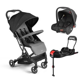 Combo Baby - Carrinho Compacto 0-15Kg, Bebê Conforto e Base Isofix Para Bebês Conforto Litet - BB4650K BB4650K