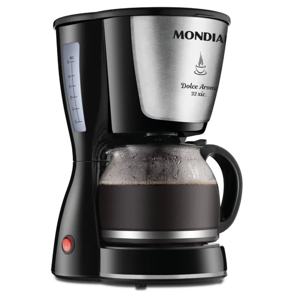 Cafeteira 800W MONDIAL C-32-32X 32 Xic Prt Inox - Imagem 2