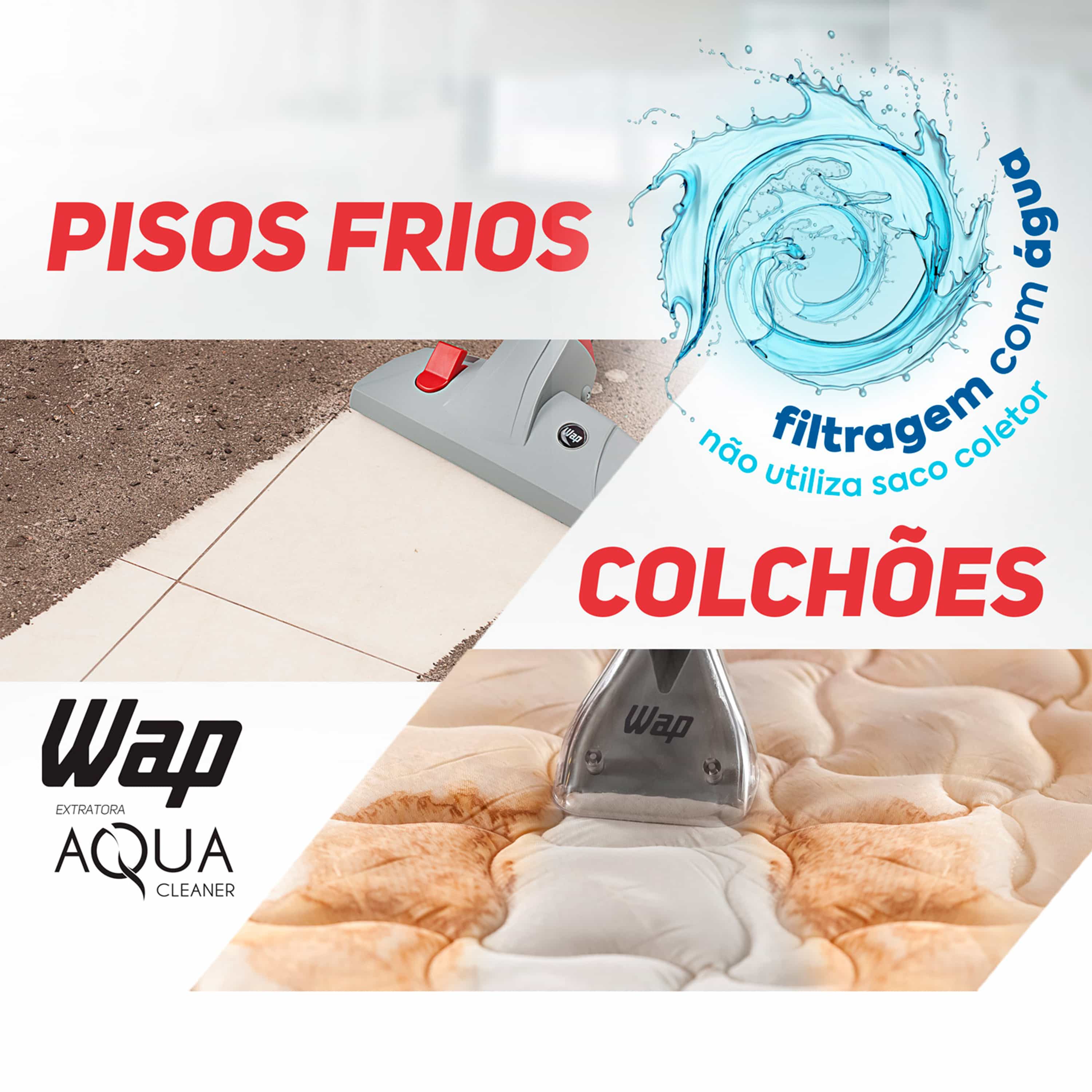 Extratora de Sujeira WAP Aqua Cleaner - Imagem 24