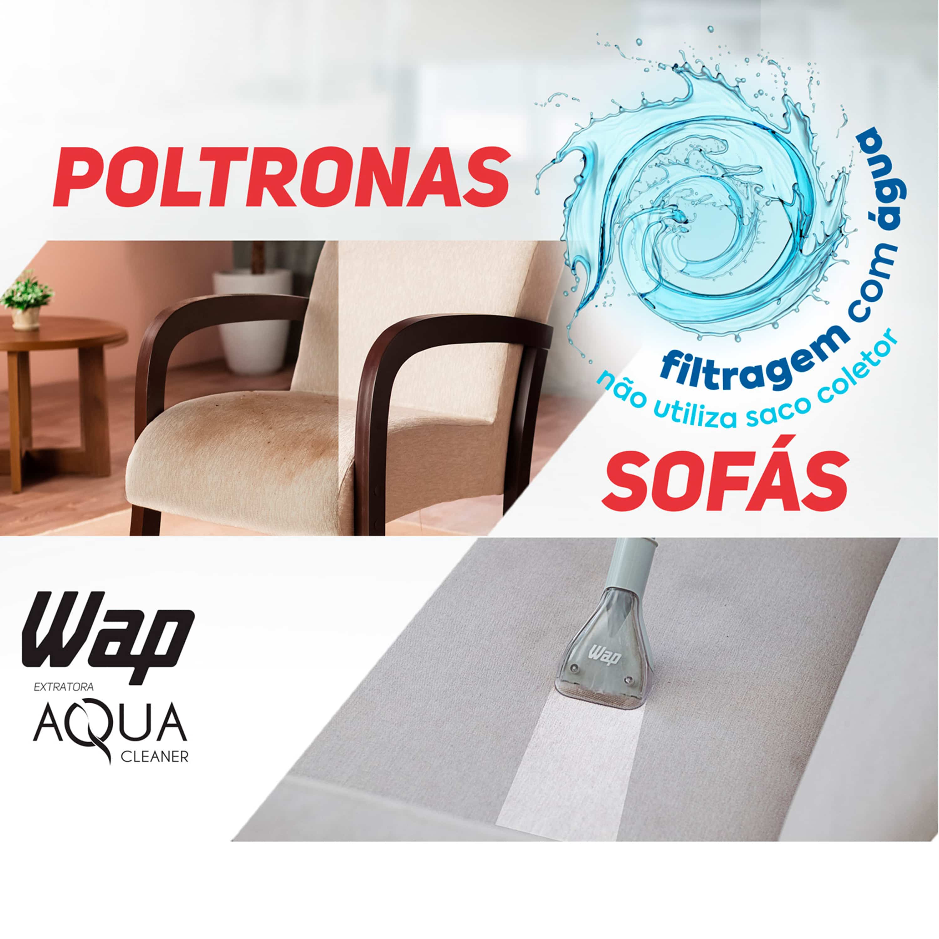 Extratora de Sujeira WAP Aqua Cleaner - Imagem 26