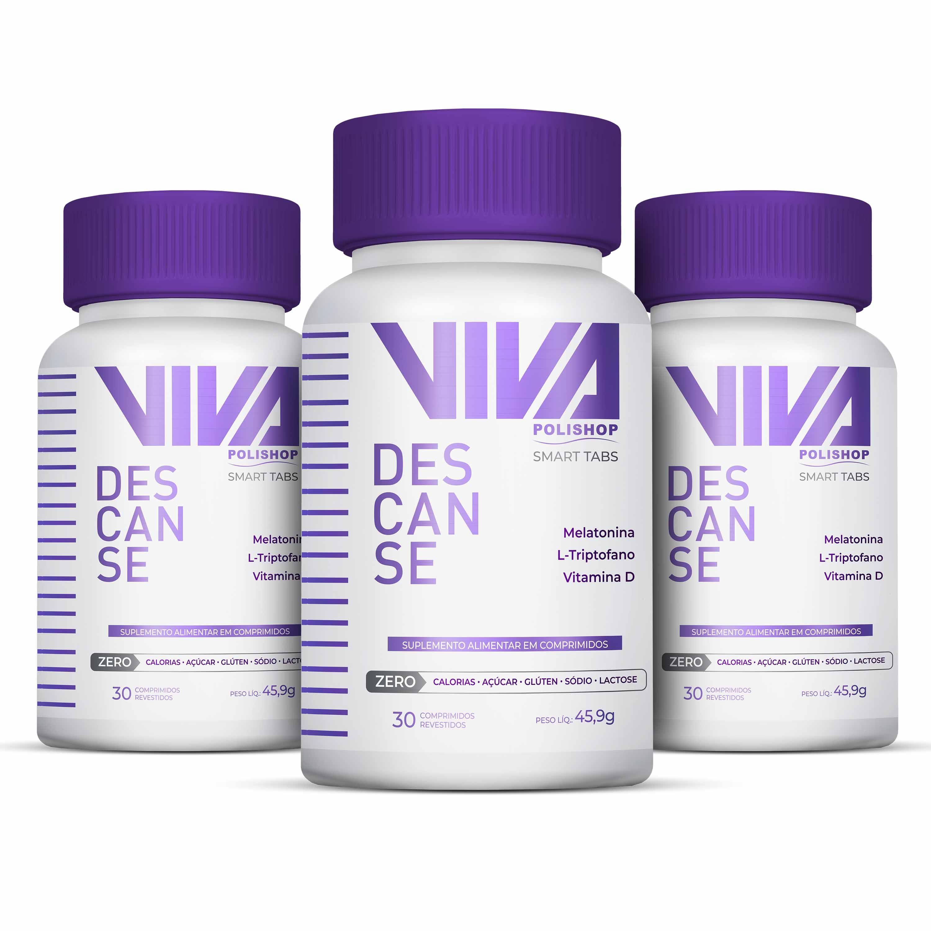 Suplemento para o sono Descanse VIVA Polishop - Imagem 16