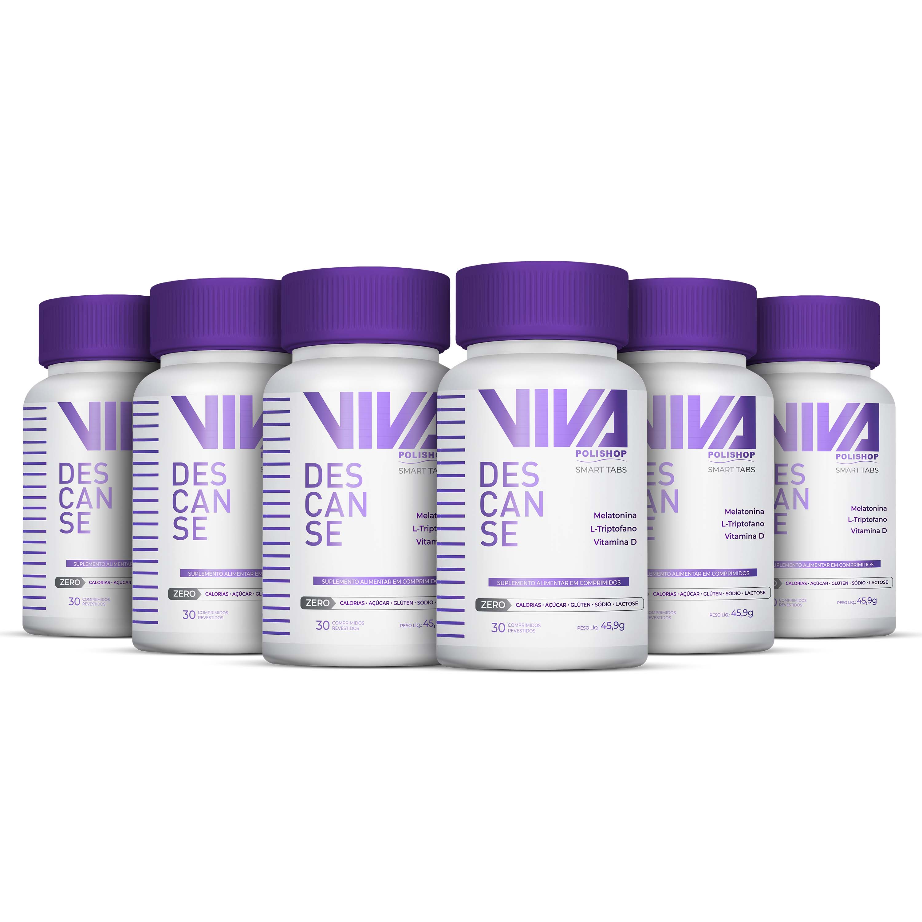 Suplemento para o sono Descanse VIVA Polishop - Imagem 24
