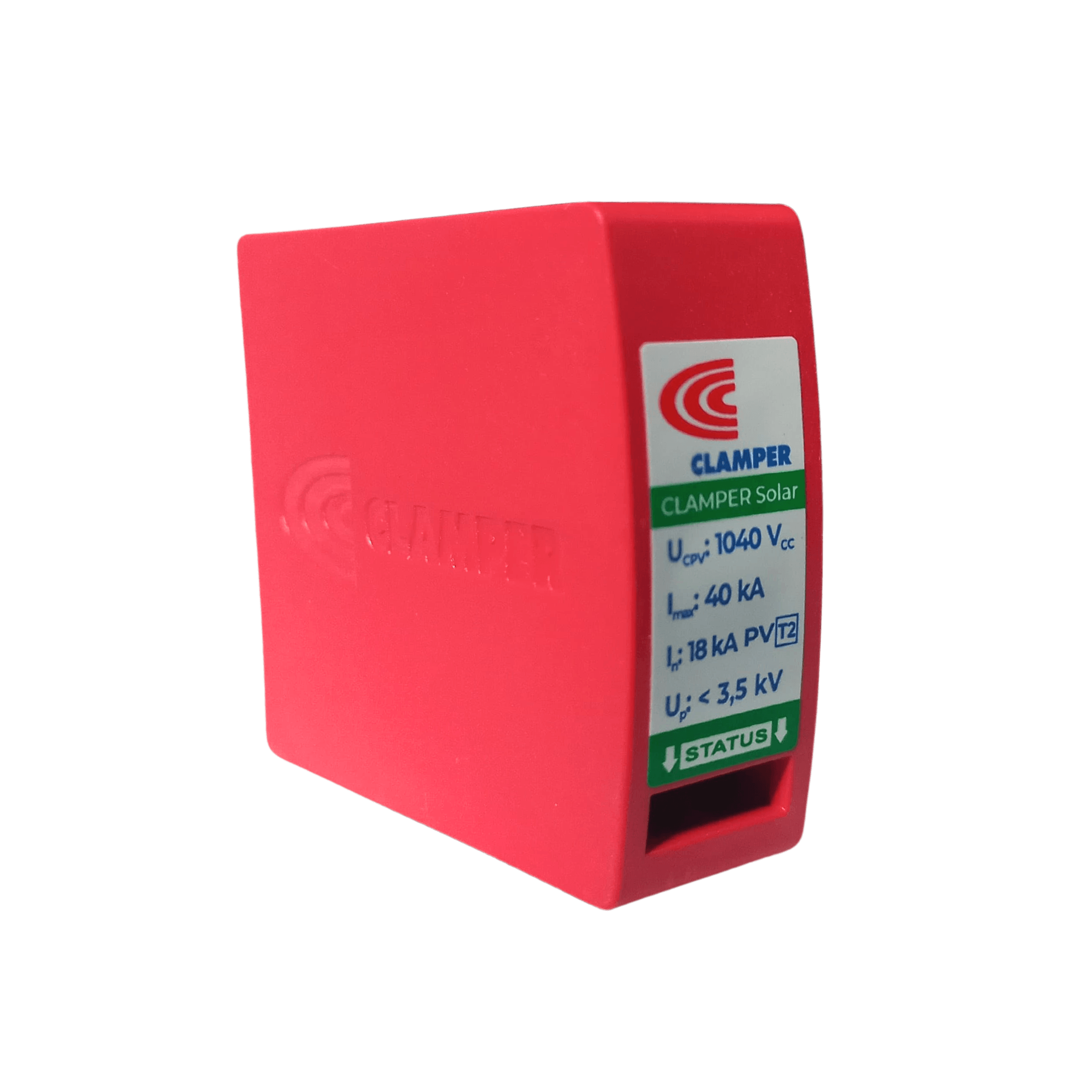 Dps Plug Cartucho Para Raio Solar 1040v 40ka S/ Base Ref. 015014 - Clamper
