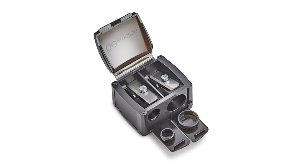 Apontador Duplo Para Lápis Cosmético Be Emotion - Imagem 2