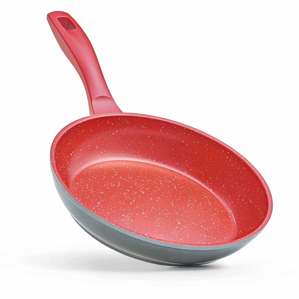 Panelas Polishop Day By Day, Family Size, Sauté Grand e Tampa de Vidro Ichef 24cm - Vermelha - Imagem 5