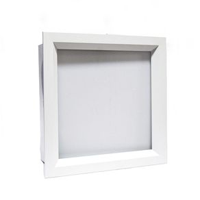 Plafon Square Ref.2026/50 Branco Para 6 Lampadas E-27 - Itamonte