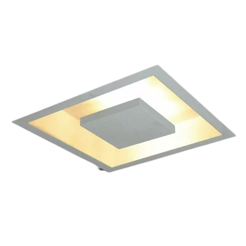 Plafon Embutir Eclipse Quad.Luz Indireta 50x50 Br Text.Cod.2041/50 E-27 - Itamonte - Imagem 3