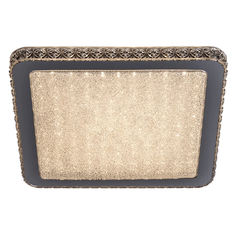 Plafon Led Acrílico Quadrado 40cm 24w 3000k 2100 Lms Biv.Ref.Dcx00332 - Sindora