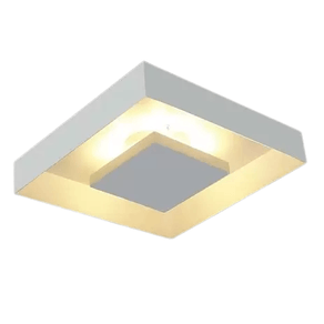 Plafon Sobrepor Luz Indireta 33 X 33 P/4 Lamp.G9 Ref.251/4 - Usina