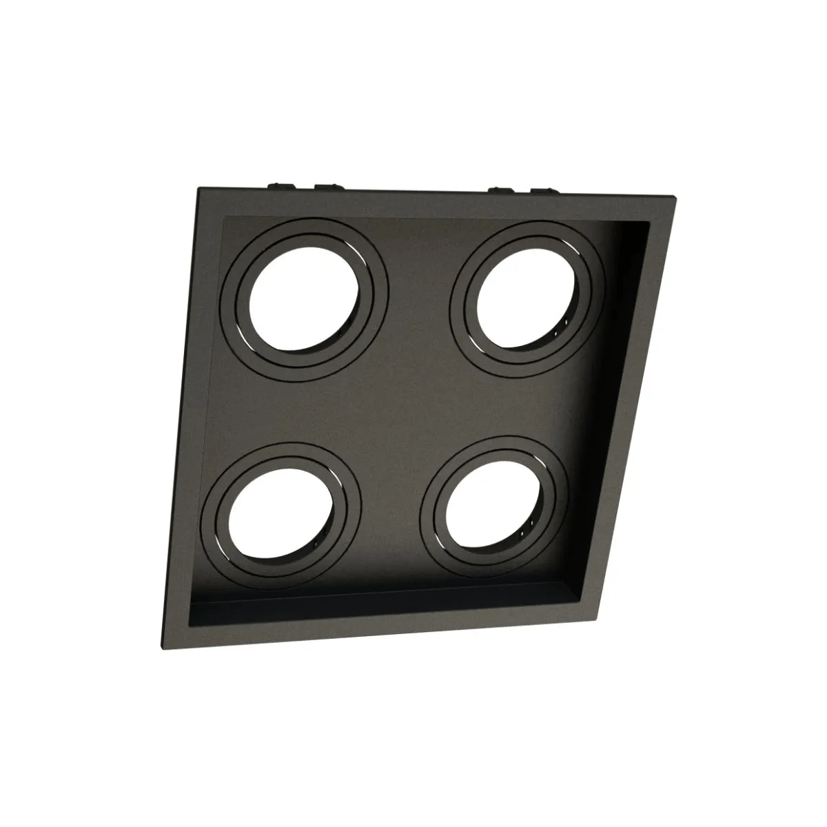 Spot Incandescente Embutir Recuado Quadruplo P/4 Par20 PT/PT 45Graus Snoow Ref.SN2767 - Promogal