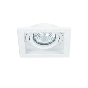 Spot Incandescente Quadrado Conecta C/Moldura P/ Par 20 Ref.NS7201B BR/BR - Bella Iluminação Bella Iluminação