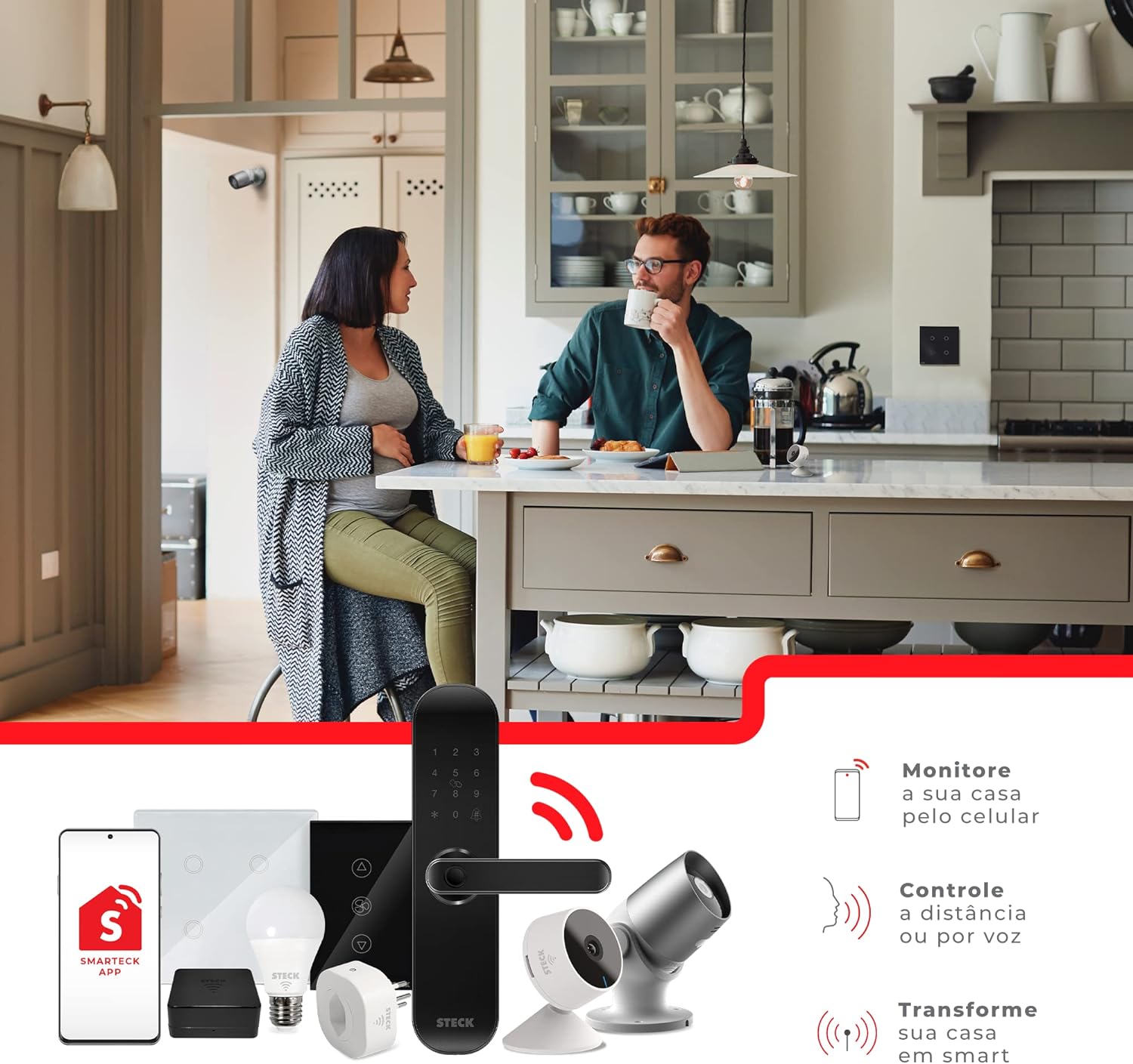 Controle Universal Smarteck Wi-Fi Infravermelho Ref.SMDCUPS1- Steck - Imagem 6