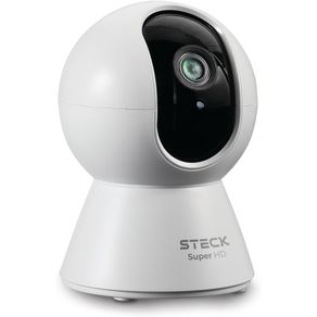 Câmera De Segurança Smarteck 360G 3MP Branca Ref.SMBC3BS1 - Steck Steck