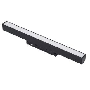 Luminária Led Focco Magnético Linear 48V 120º 12W 2700K 840LMS IP-20 Ref.1952 - Gaya Gaya