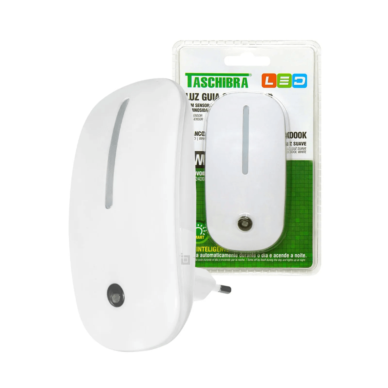 Luminária Residencial Luz Noturna Led Luz Collors 1w Ref.7897079072952 - Taschibra