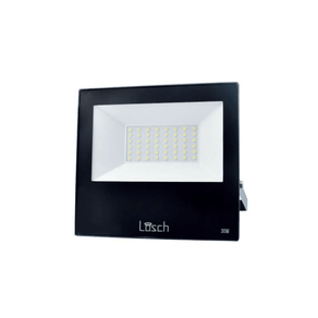 Refletor Led 30w Bivolt 3000k IP-65 Ref.40763 Preto - Losch