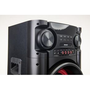 TORRE SOM 1000W AMVOX ACA1000 TWS LED DUPLO WOOFER 8 BIV