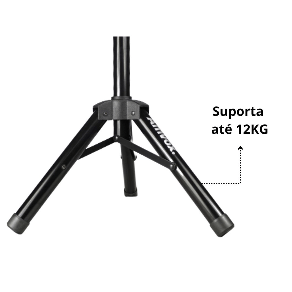 Tripé em Metal Regulamento de Altura AMVOX ATP 001 - Imagem 3