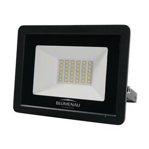 Refletor Led 30w Bivolt 6500k 2400lms IP-65 Preto Ref.76306000 - Blumenau Blumenau