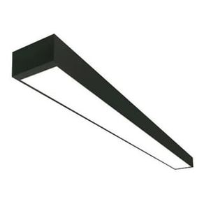 Plafon Led Linear Sobrepor 600X75X30CM 18W 1700LMS Preto Se-240.1917 - Save Energy | 4000 K