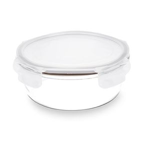 Pote Redondo Hermético Lock&Stock 200 Ml Brinox 11,5x11,5x5,6 cm