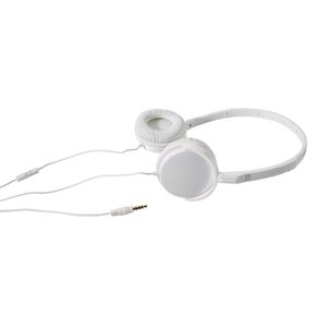 Headphone com microfone e controle de funções no cabo