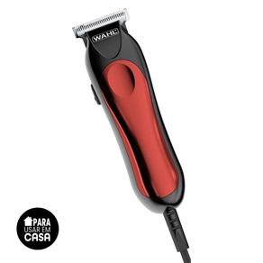 Aparador de Pelos T-Pro Bivolt Vermelho Wahl Bivolt