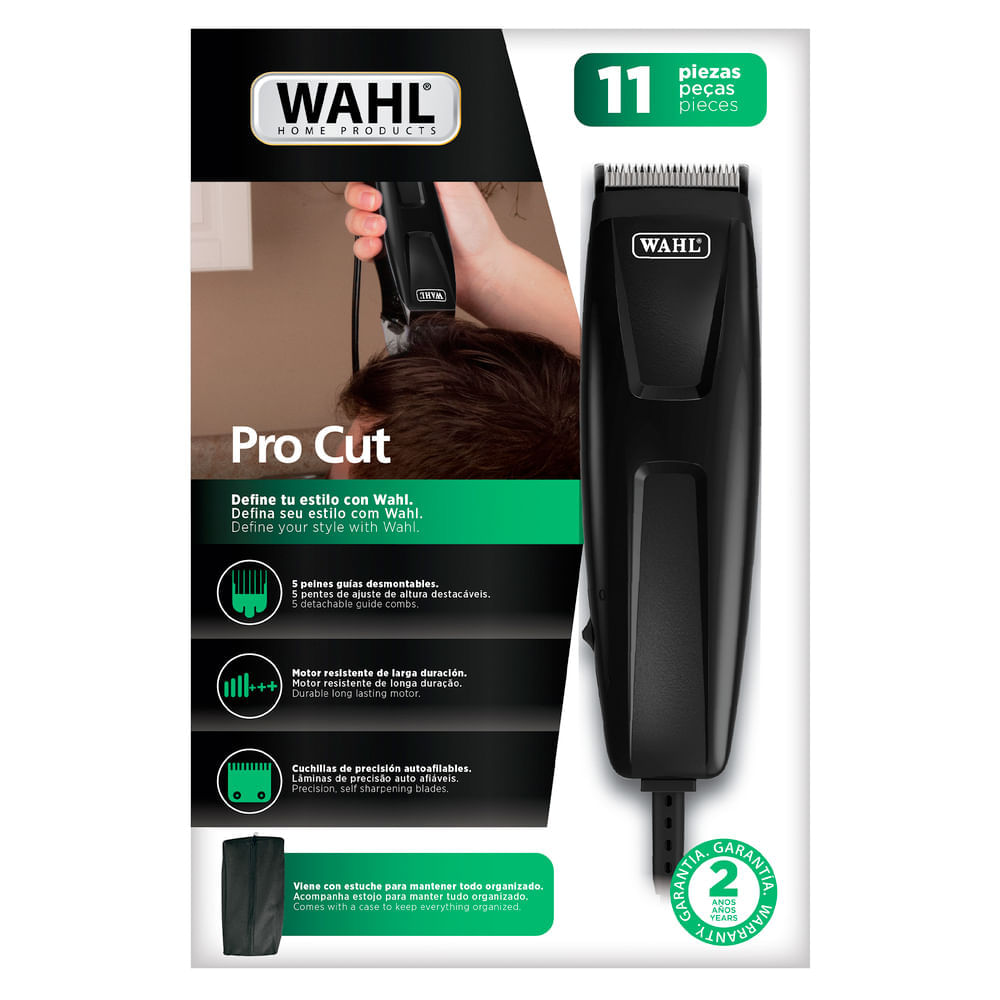 Máquina de Cortar Cabelo Pro Cut Preta Wahl - Imagem 3