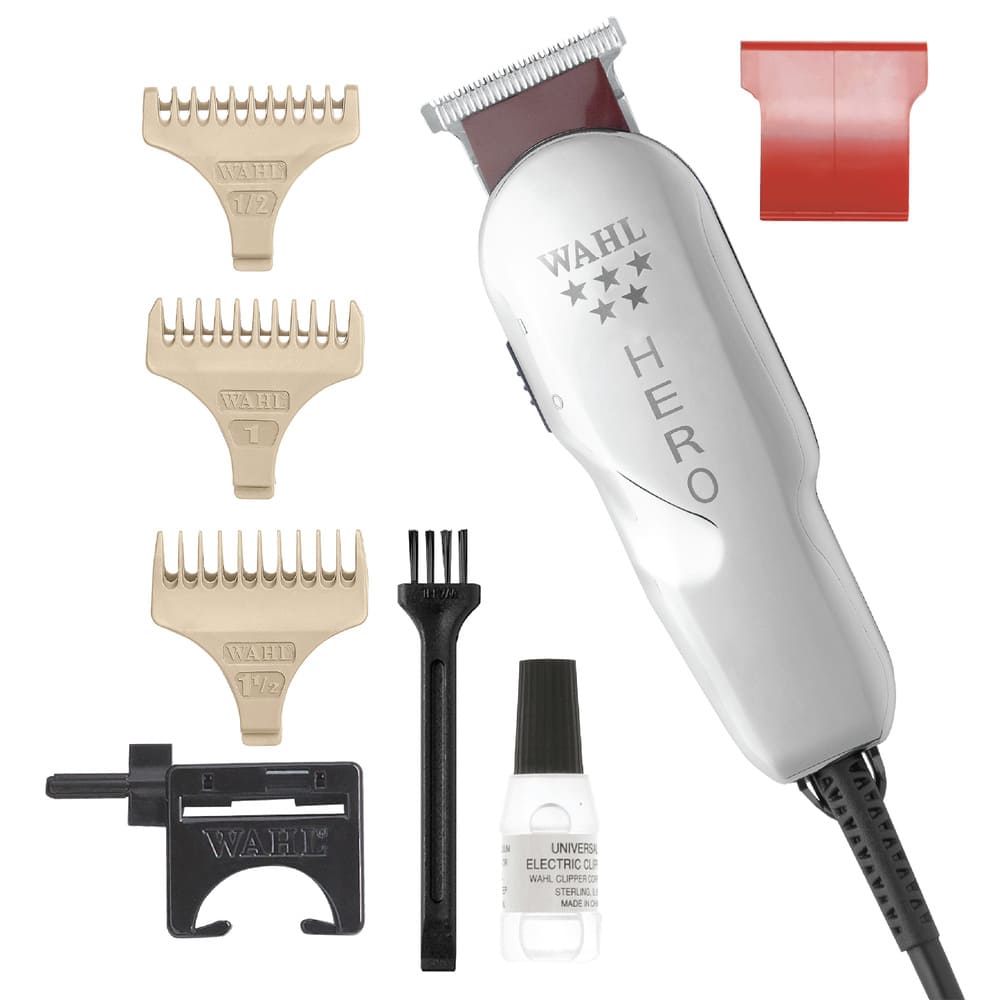 Kit Máquina de Cortar Cabelo Wahl Super Taper Chrome e Hero 220v - Imagem 5