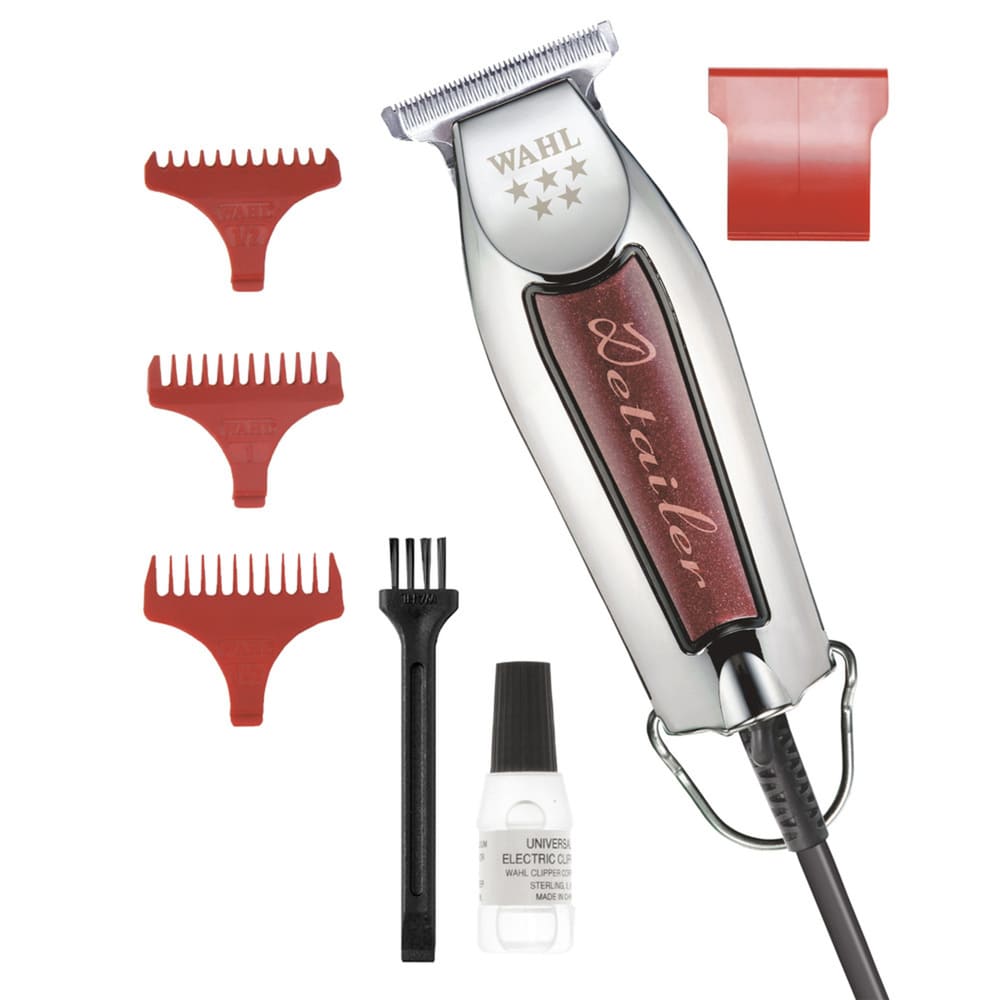 Kit Máquina de Cortar Cabelo Wahl Magic Clip e Máq. de Acabamento Detailer 127v - Imagem 5