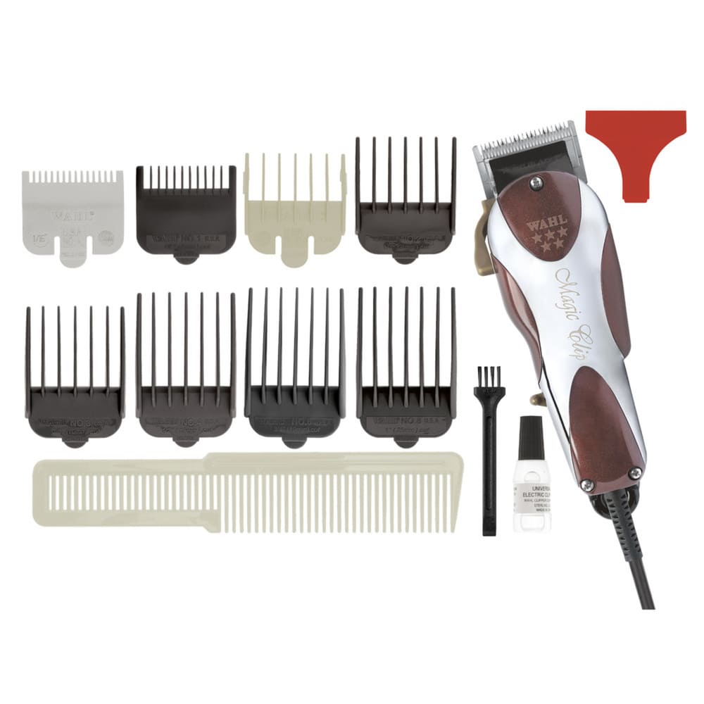 Kit Máquina de Cortar Cabelo Wahl Magic Clip e Máq. de Acabamento Detailer 127v - Imagem 3
