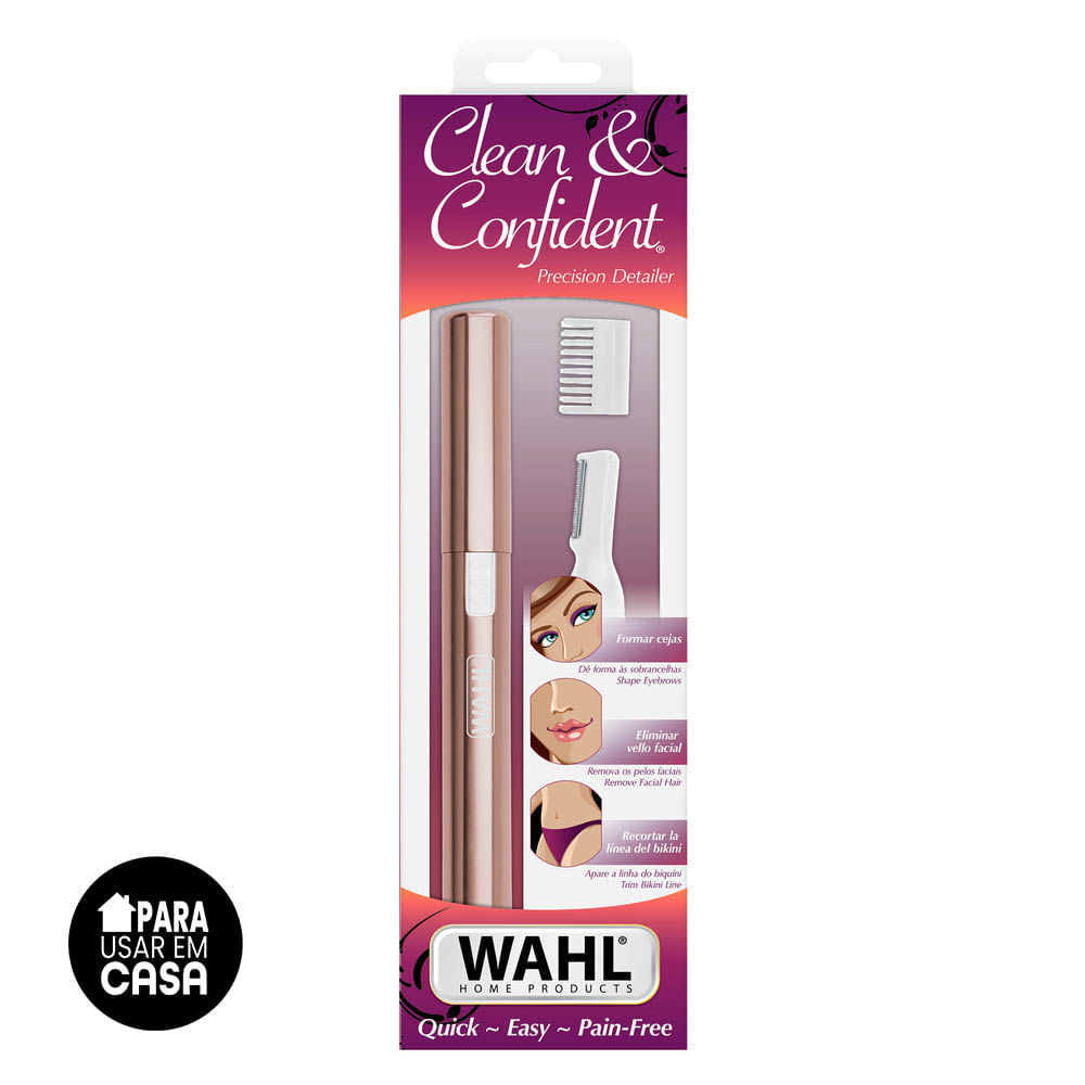 Aparador de Pelos Clean & Confident Ouro Rose Wahl - Imagem 3