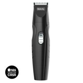 Aparador de Pelos Groomsman Rechargeable Grooming Kit Preto Bivolt Wahl Bivolt