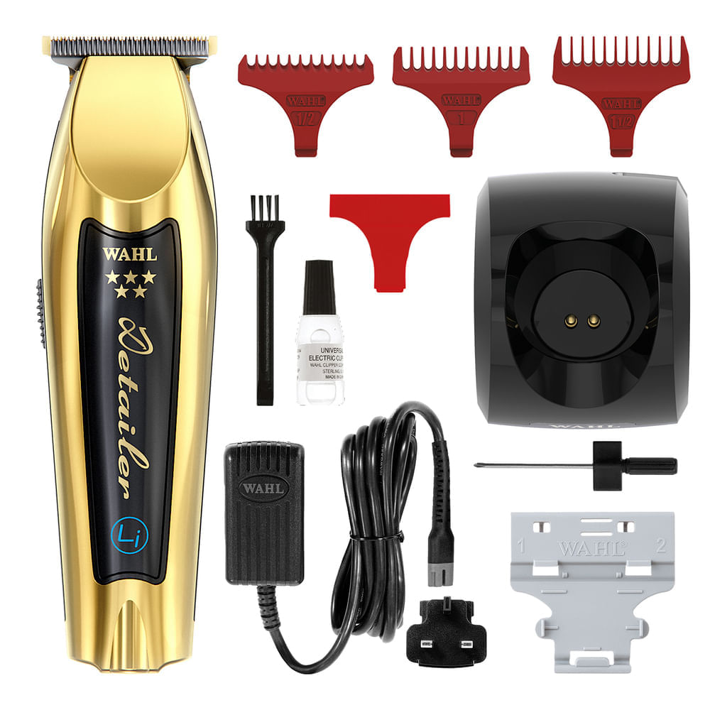 Máquina de Acabamento Wahl Detailer Cordless LI Gold Bivolt - Imagem 3