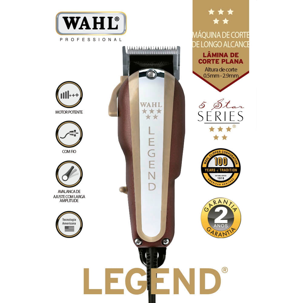 Máquina de Cortar Cabelo Wahl Legend - Imagem 3