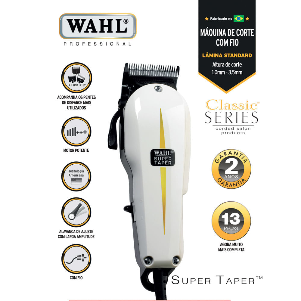 Máquina de Cortar Cabelo Wahl Super Taper - Imagem 3