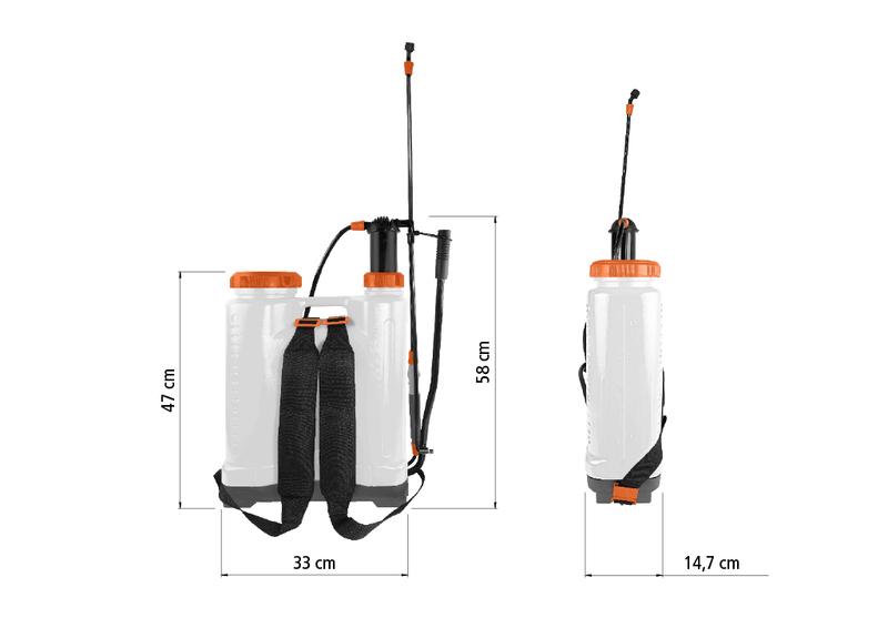 Pulverizador Costal Manuela 12 L Tramontina - Imagem 4