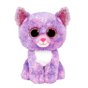 Pelúcia Olhos com Glitter TY Beanie Boos Toyng  Cassidy