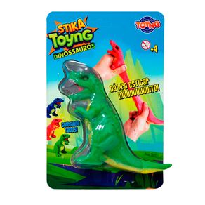 Brinquedo Dinossauro de esticar verde Toyng