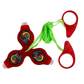 Spinner Luminoso Toyng Fidget toys Vermelho