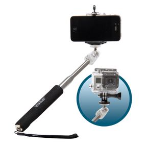 Bastão extensor para selfie com comprimento até 90 cm