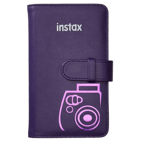 Álbum fotográfico em formato de carteira para 108 fotos Instax