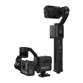 Estabilizador p/ câmeras GoPro Gimbal REMOVU S1 3 eixos c/ controle remoto s/ fio