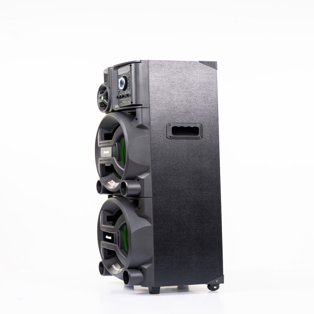 Torre Som 2200W Amvox ACA2201 Pesadão Duplo Woofer 12 Led TWS Bivolt - Imagem 6