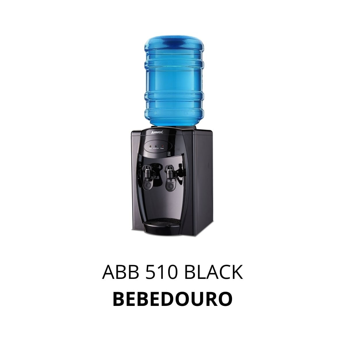 Bebedouro Amvox ABB 510 80W Com compressor 1.6L Black - Imagem 7