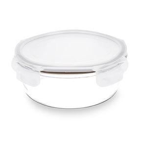 Pote Redondo Hermético Lock&Stock 950 Ml Brinox 18x18x7,6 cm