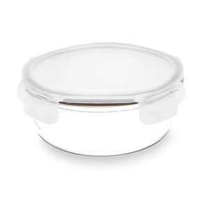 Pote Redondo Hermético Lock&Stock 400 Ml Brinox 13,7x13,7x6,3 cm